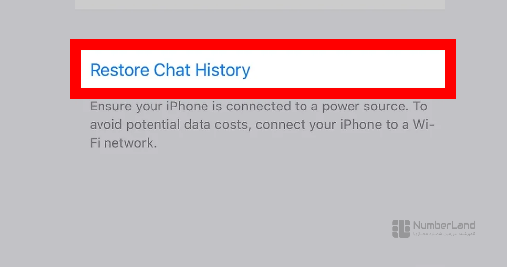 دیدن پیام های حذف شده واتساپ با پشتیبانگیری iCloud