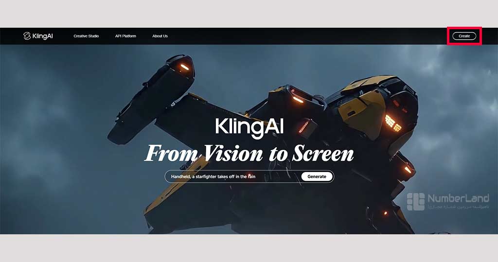 آموزش ثبتنام kling ai