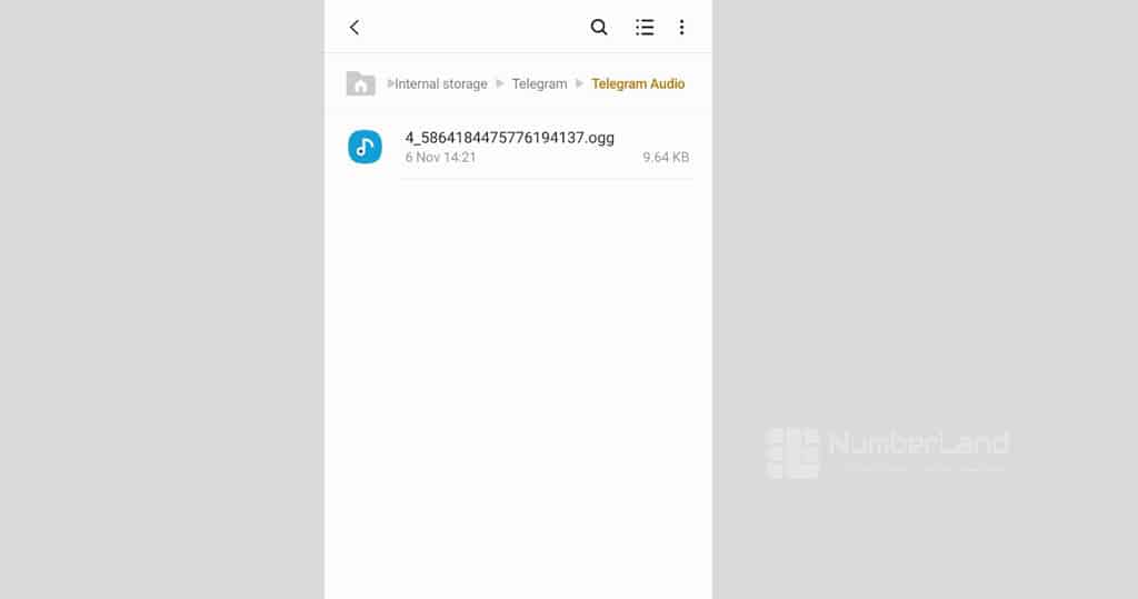 ذخیره ویس تلگرام در اندروید 4