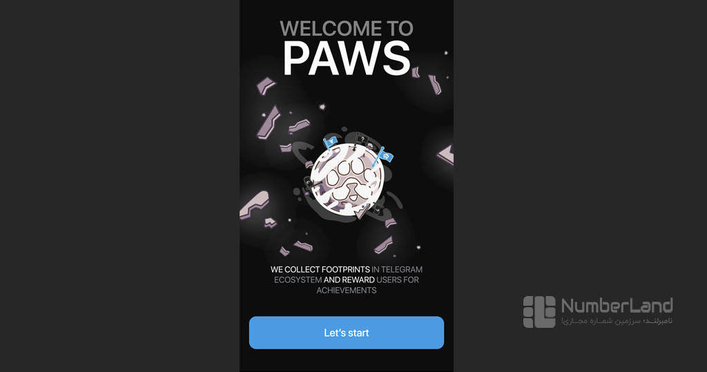 شروع بازی paws