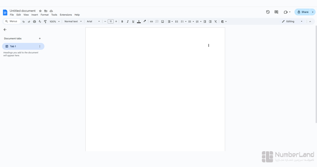 Google Docs، ویرایش و ایجاد اسناد متنی