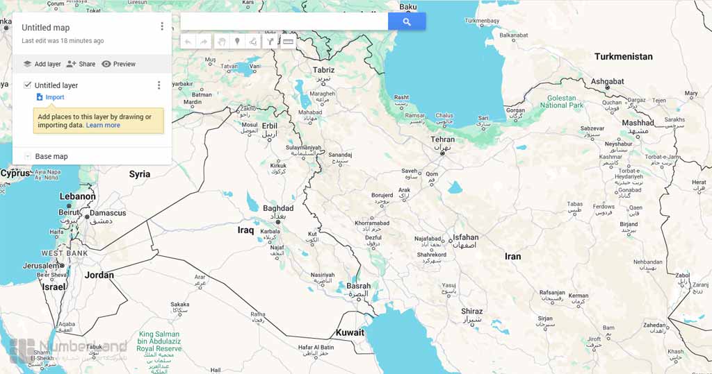 Google My Maps، ایجاد نقشه‌های سفارشی