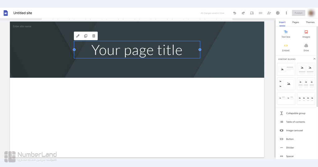 Google Sites، ساخت سایت‌های ساده و گروهی