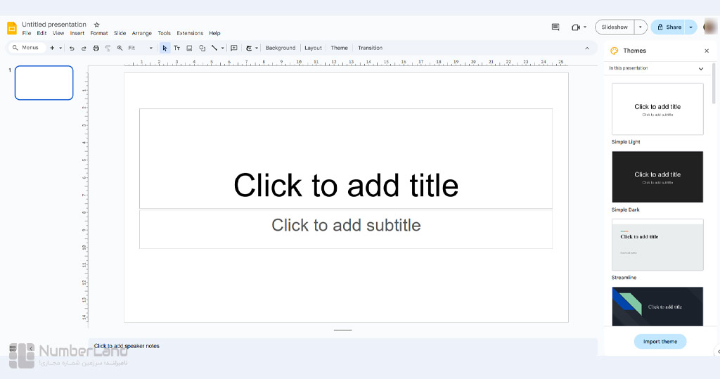 Google Slides، ساخت و ارائه اسلایدها