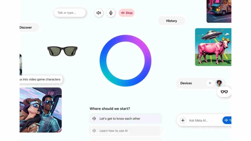 اپلیکیشن Meta AI