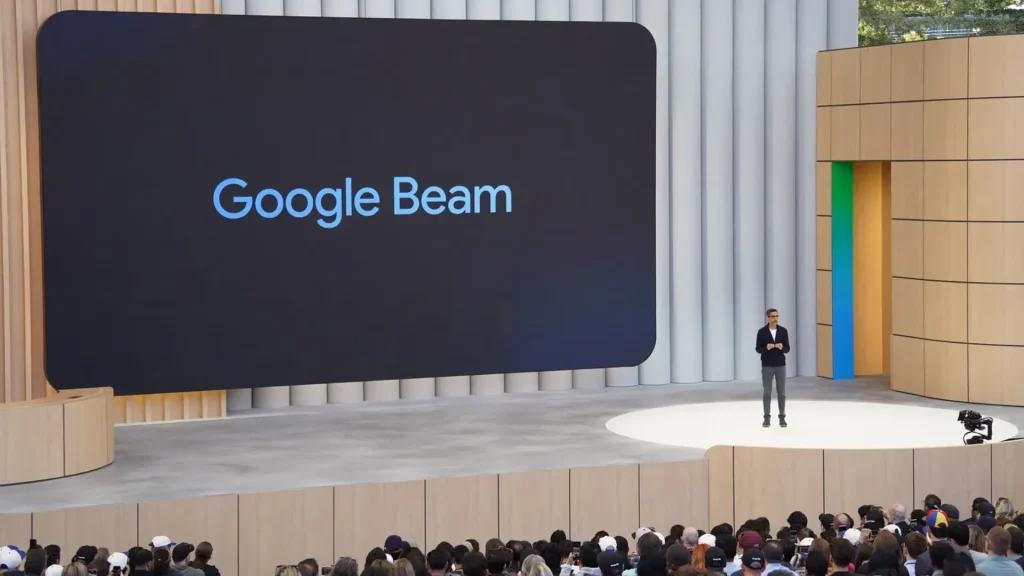 رونمایی از google beam