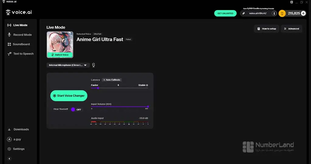Voice ai Live Mode