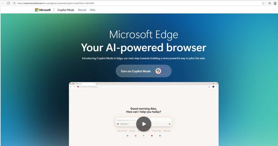 قابلیت Copilot Mode