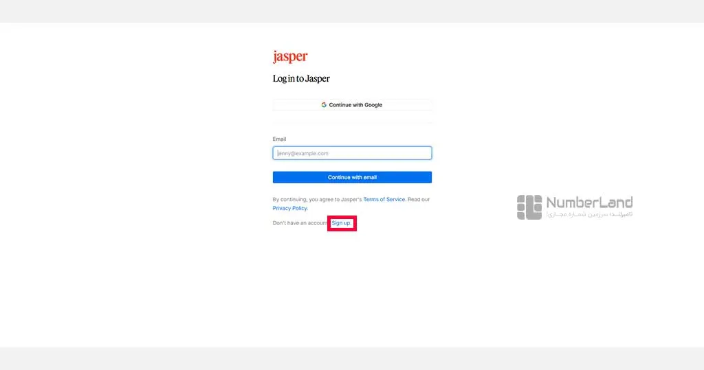 ثبت نام در هوش مصنوعی  jasper ai
