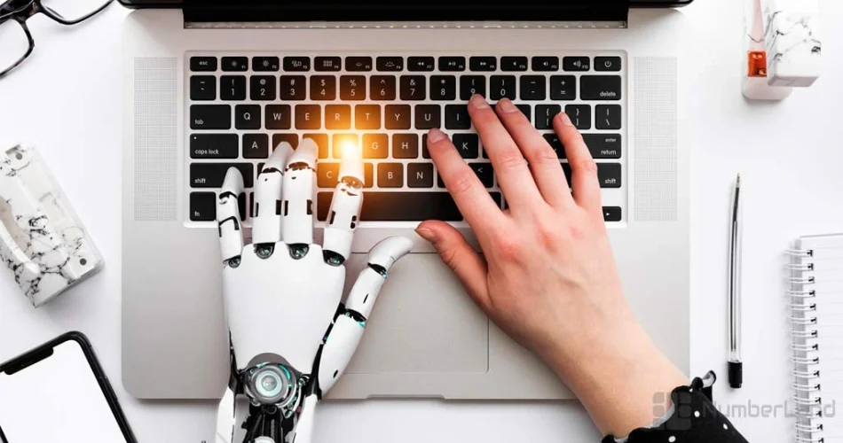 مقایسه نوشته انسان و AI