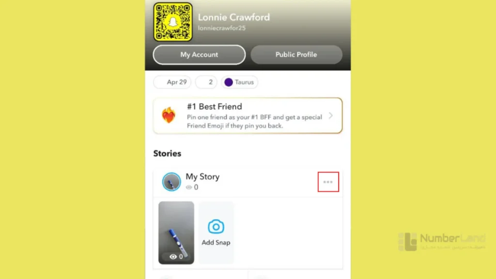 ذخیره عکس در اسنپ چت 8
