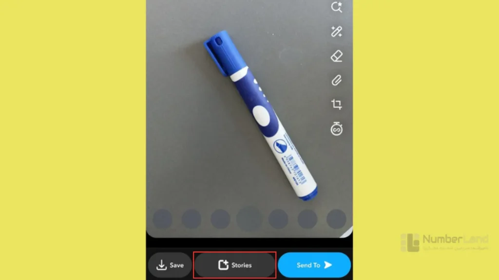 ذخیره عکس در اسنپ چت 7