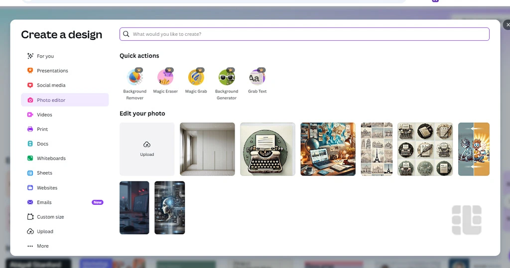 Canva؛ بالا بردن کیفیت عکس آنلاین