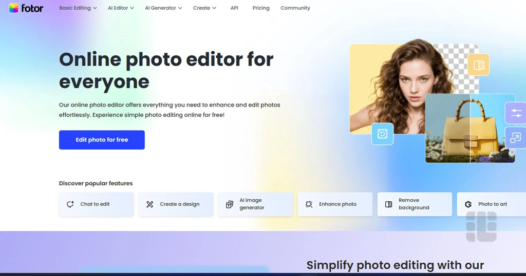 Fotor؛ ویرایش آنلاین با کمک هوش مصنوعی