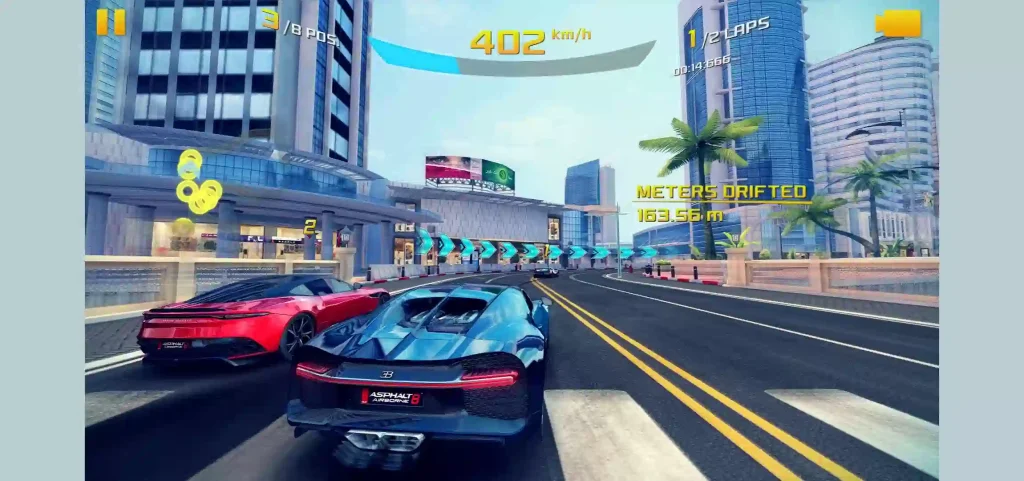بازی Asphalt 8: car racing gam