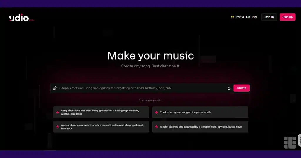 هوش مصنوعی Udio؛ تبدیل ایده به آهنگ با سبکهای متنوع