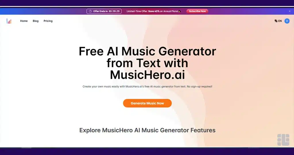 هوش مصنوعی MusicHero؛ تبدیل سریع متن به آهنگ آنلاین