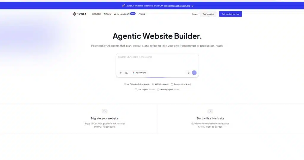 10Web؛ ساخت سایت وردپرسی با هوش مصنوعی