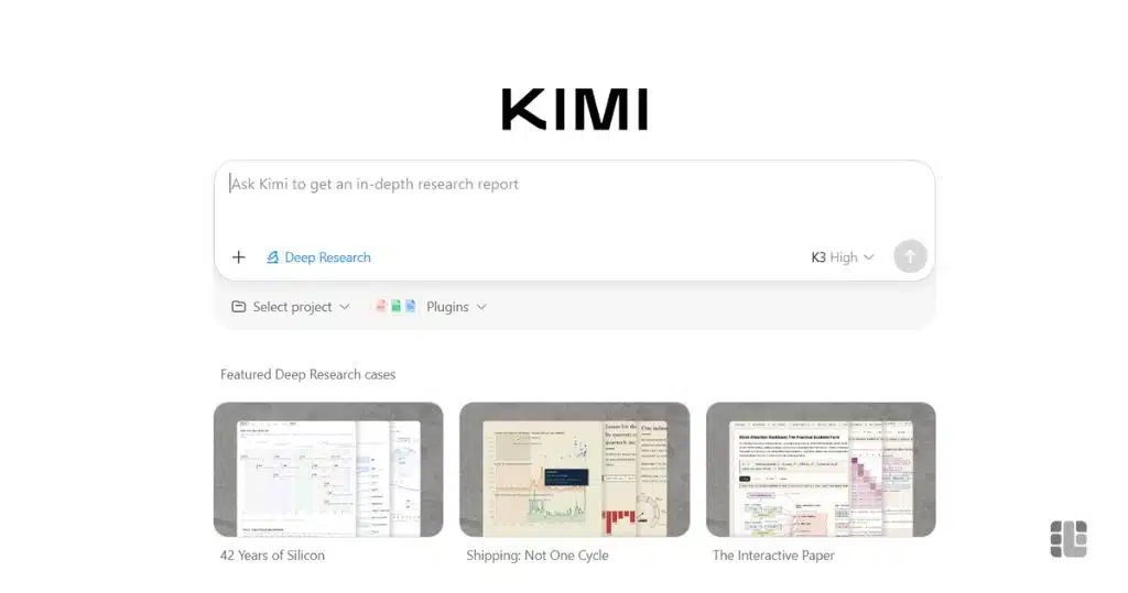 پژوهش و مدیریت ایجنتها در Kimi Deep Research