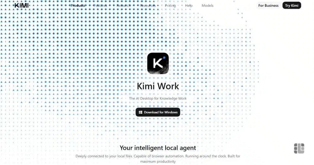 انجام کارهای چندمرحلهای با Kimi Work