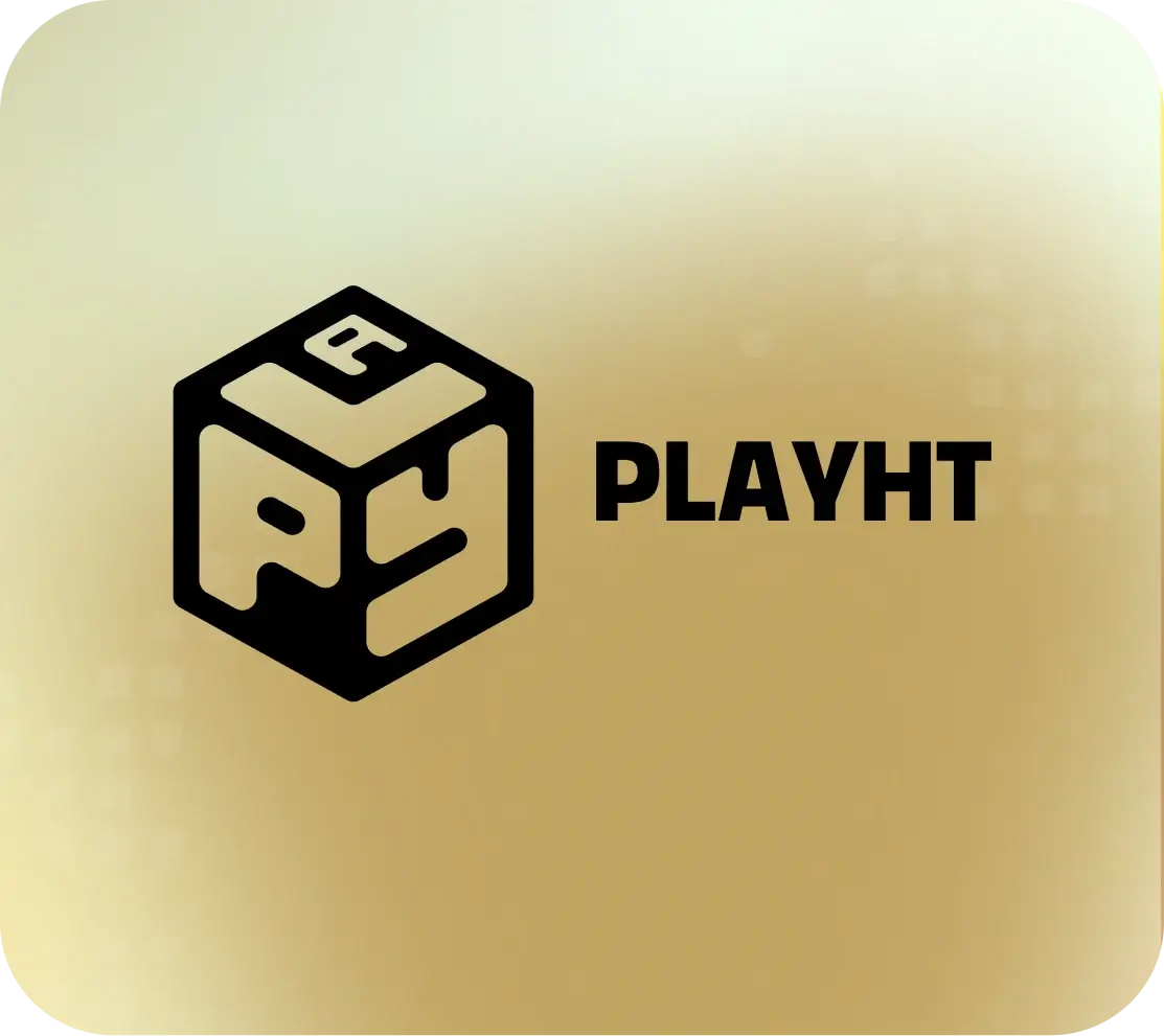 PlayHT (بدون طرح فعال)