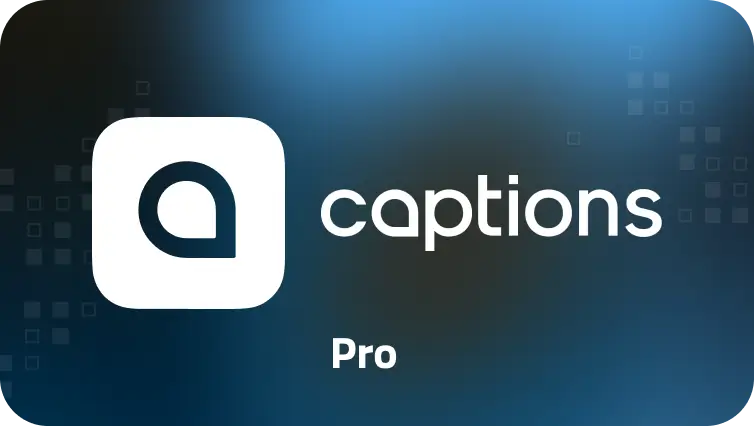 Captions Pro