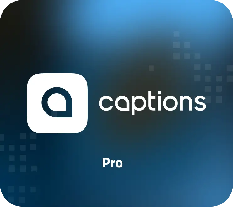 Captions Pro