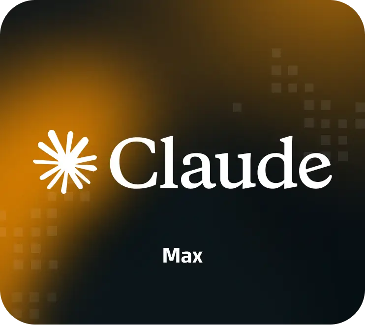 Claude Max (Max) (استفاده 5 برابر نسبت به Pro)