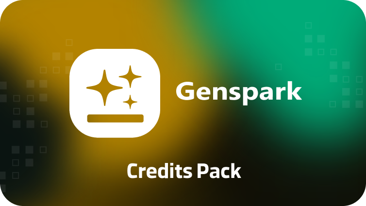 Genspark Credits Pack (10,000 اعتبار)