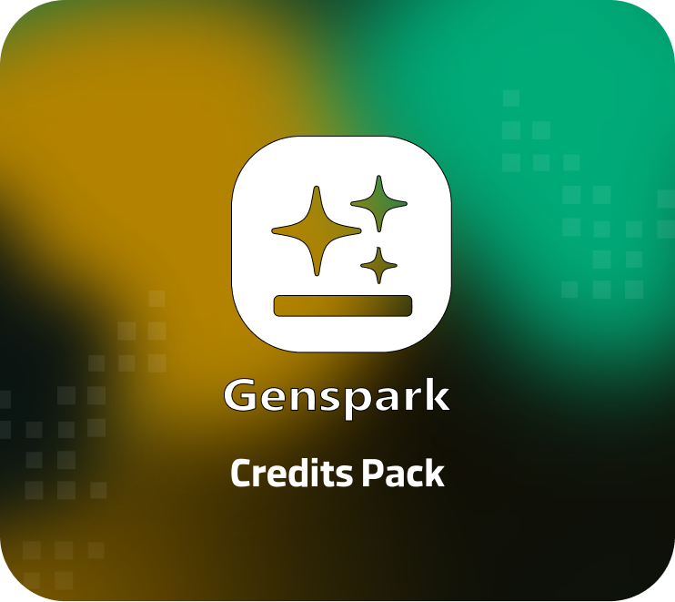 Genspark Credits Pack (10,000 اعتبار)