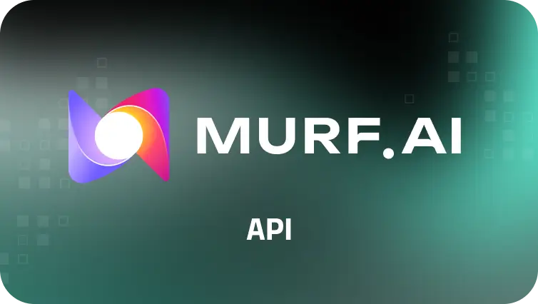 Murf AI API (5 دلار)