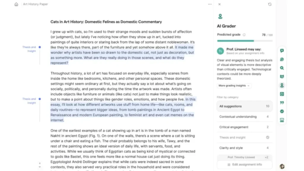 هوش مصنوعی Grammarly