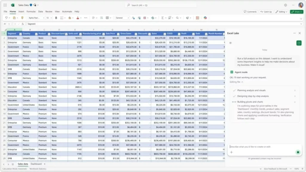 Agent Mode در آفیس