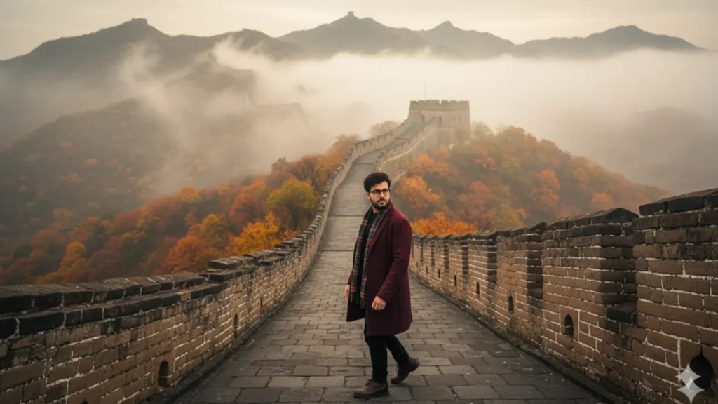 تصویر سفر ساخته شده با Nano Banana