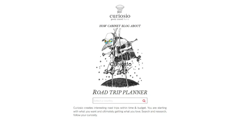 سفر با هوش مصنوعی Curiosio