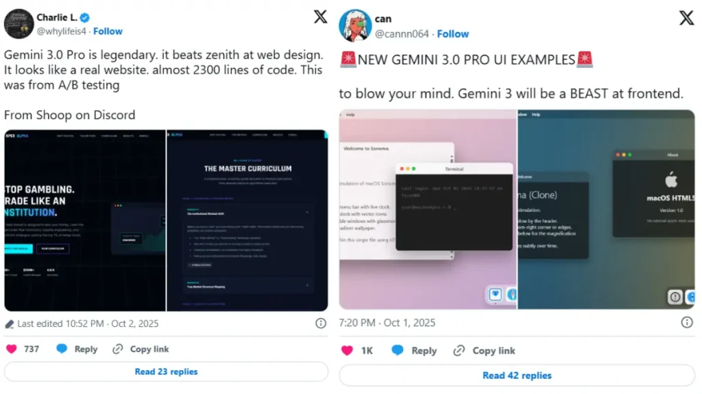 مدل Gemini 3 گوگل