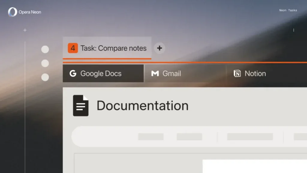مرورگر Neon از اپرا