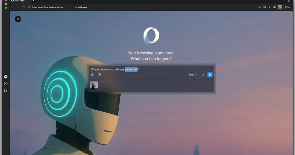 مرورگر Neon از اپرا