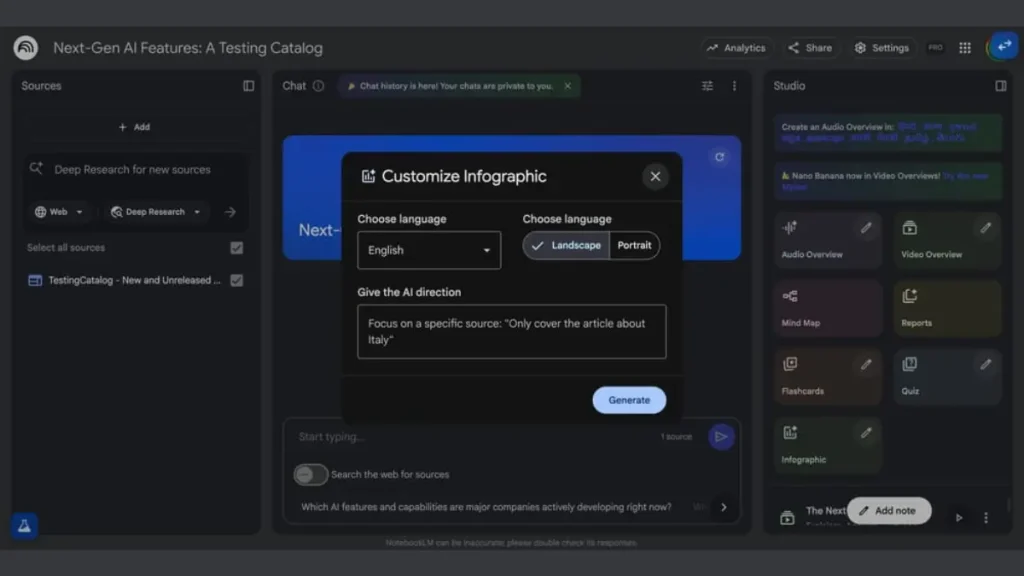 تغییرات جدید NotebookLM 3