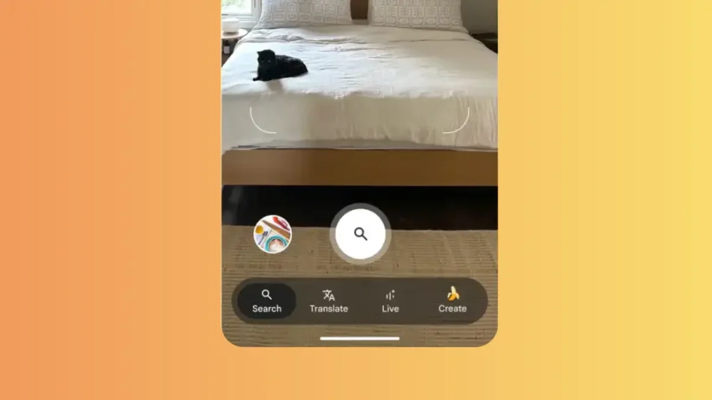 نانو بنانا در بخش جستجوی گوگل