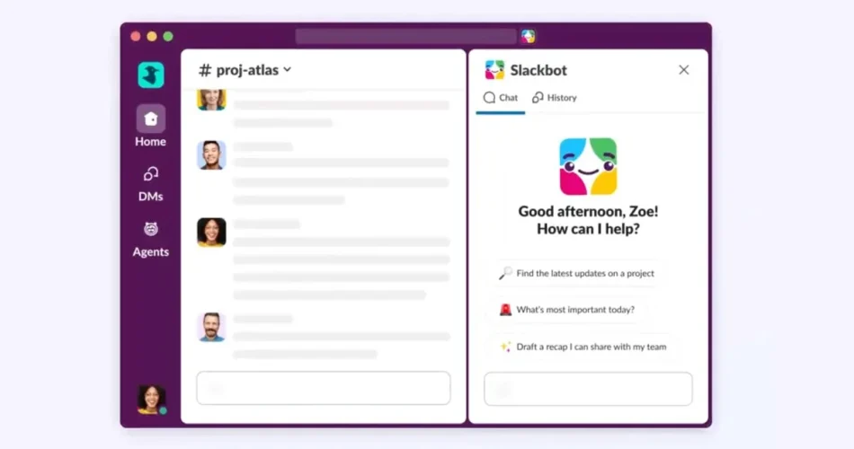 هوش مصنوعی slackbot