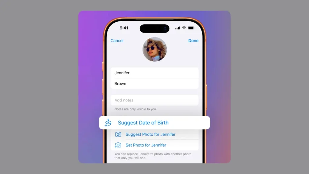 یادآوری تاریخ تولد در تلگرام