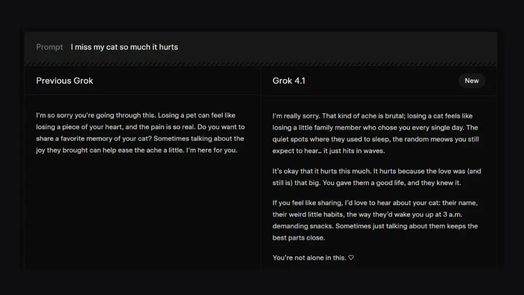 پاسخ گراک 4.1 و گراک 4 به پراپمت کاربر