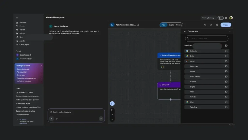 Google Agent builder