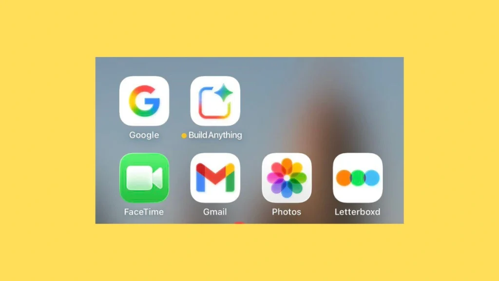 اسکرینشات از اپ گوگل