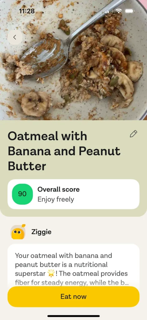 اپلیکیشن هوش مصنوعی رژیم غذایی Zoe